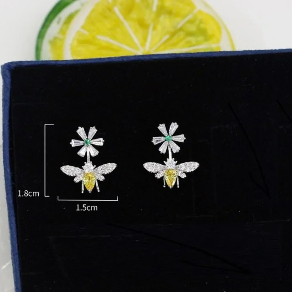 Honey bee earrings - Picture 4 of 4